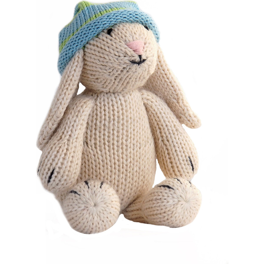 Little Bunny in Slouch Hat, Cream - Plush - 1