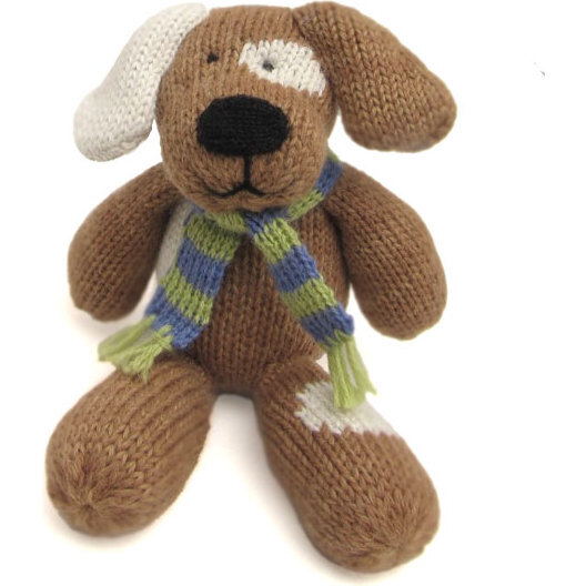 Plush Spotted Dog, Brown