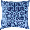 Nordic Pattern Pillow, Blue - Accents - 1 - thumbnail
