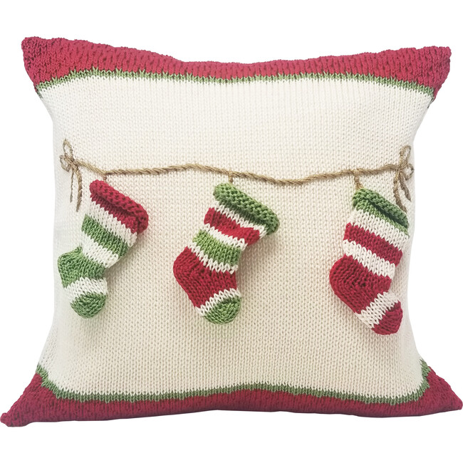 Stocking  Pillow, White