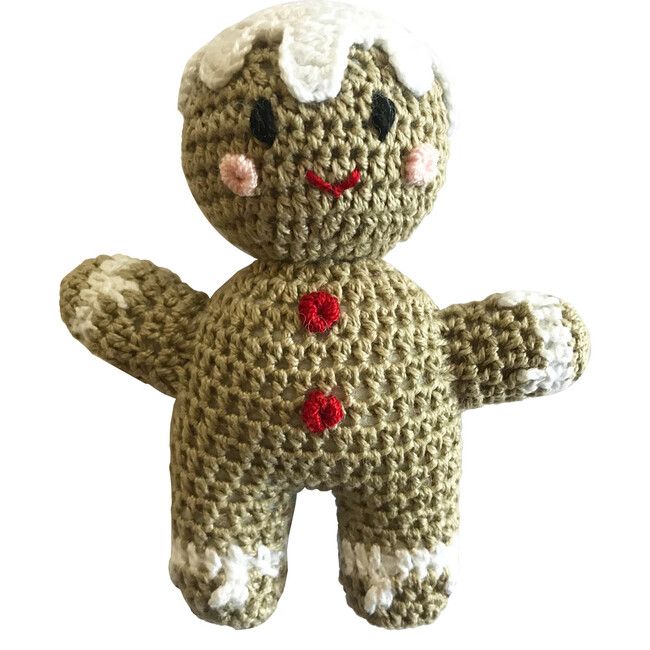 Crochet Gingerbread Man, Brown