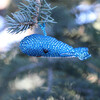 Beaded Whale Ornament, Blue - Ornaments - 3