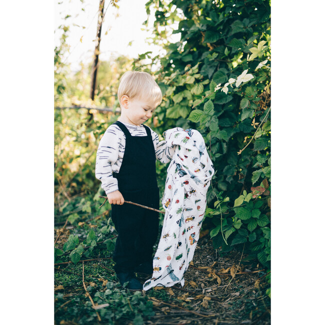Deluxe Muslin Swaddle Blanket, Bugs - Swaddles - 6