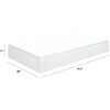 Universal Twin Storage Trundle Bed, White - Beds - 4