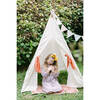 Scarlett Play Tent, Cream Ditsy/Terracotta - Play Tents - 2