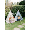 Scarlett Play Tent, Cream Ditsy/Terracotta - Play Tents - 5 - thumbnail