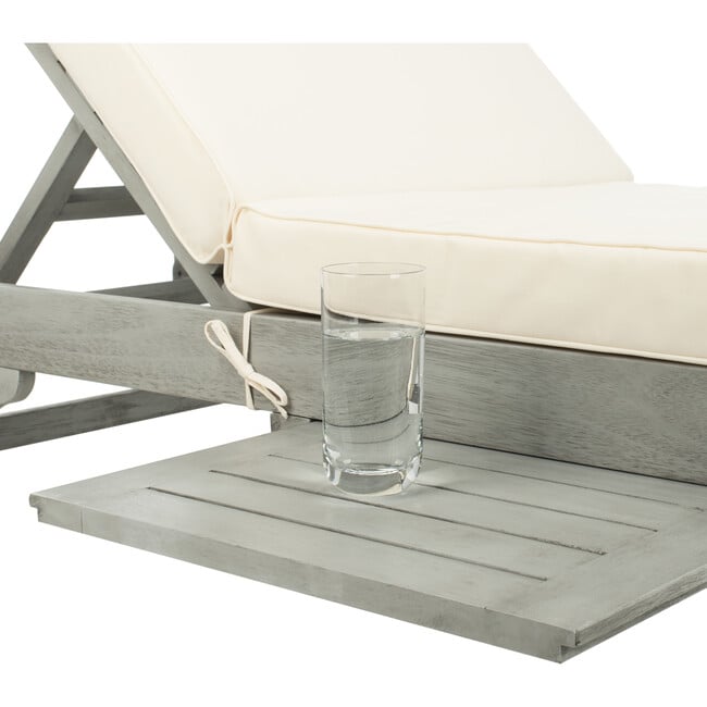 Newport Lounge Chair, Grey Eucalyptus/Beige - Outdoor Home - 7