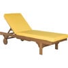 Newport Lounge Chair, Acacia/Yellow - Outdoor Home - 1 - thumbnail