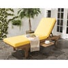 Newport Lounge Chair, Acacia/Yellow - Outdoor Home - 2