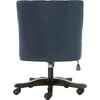 Soho Tufted Swivel Desk Chair, Navy - Desk Chairs - 5