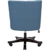 Soho Tufted Swivel Desk Chair, Navy - Desk Chairs - 5