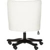 Soho Tufted Swivel Desk Chair, Cream - Desk Chairs - 4