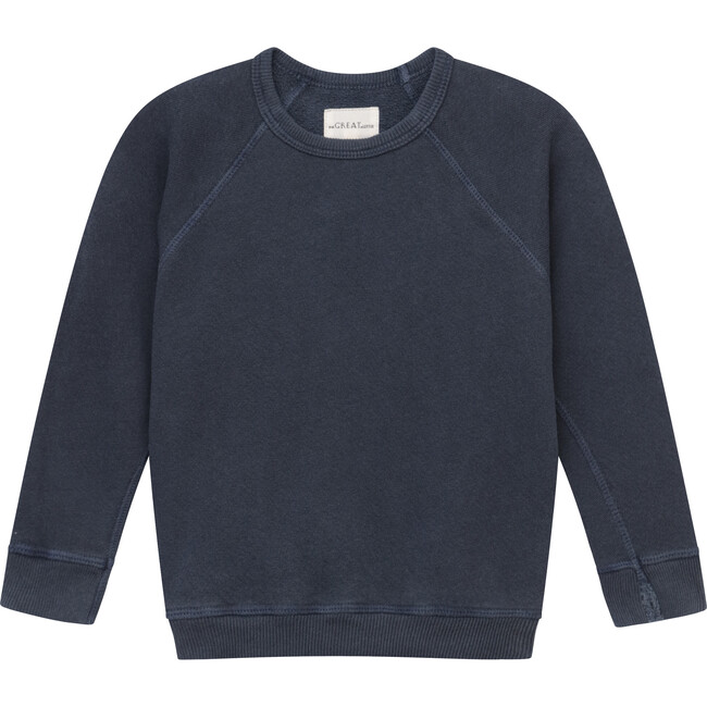 The Little College Sweatshirt., Washed Navy