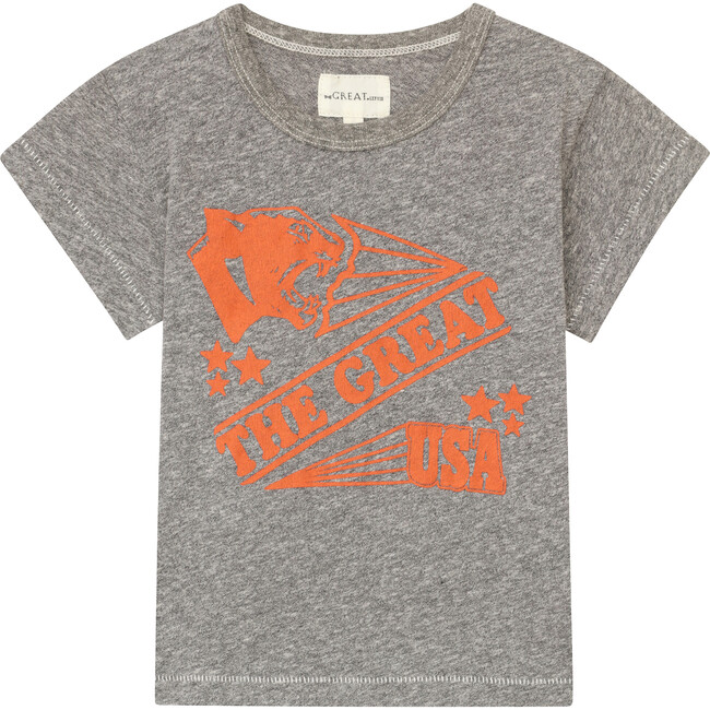 The Little Boxy Crew., Heather Grey with Cougar Graphic