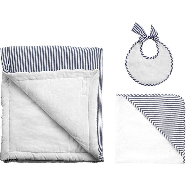 Bedtime Gift Set, Harbor Island Stripe - Sleepbags - 1