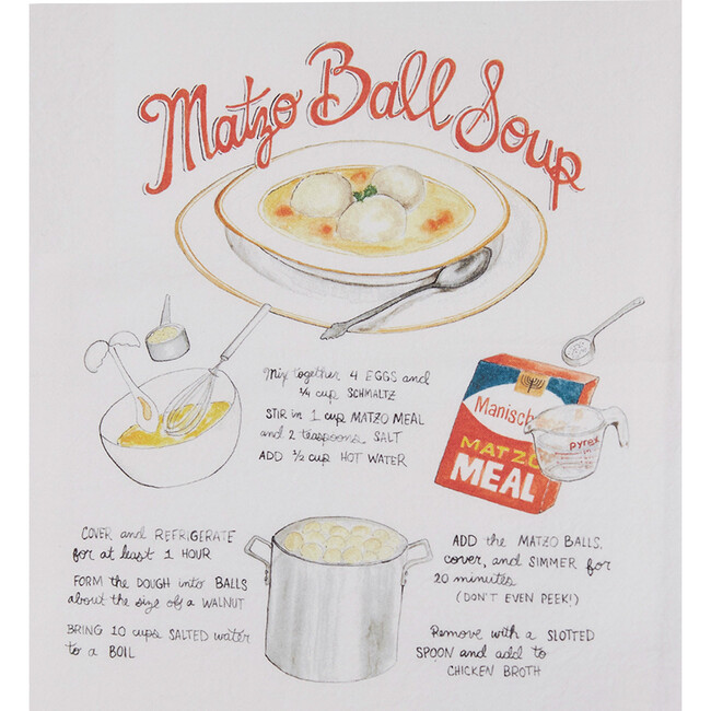Matzo Ball Recipe Illustration