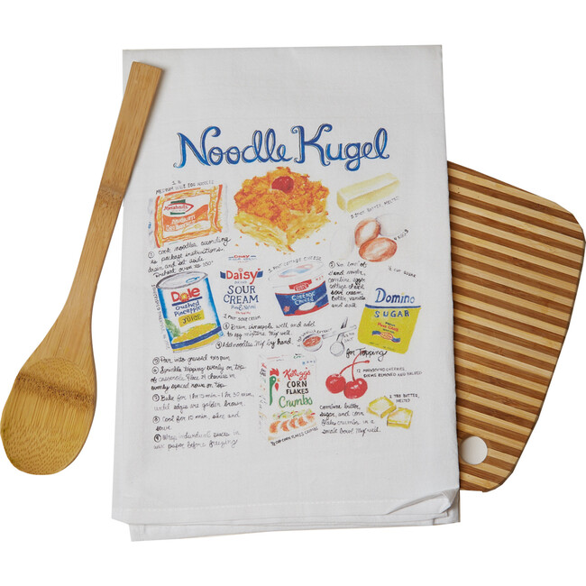 Noodle Kugel Recipe Tea Towel