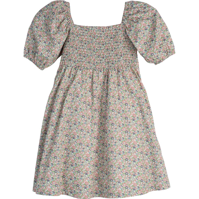 Celeste Smocked Dress, Flower Garden - Dresses - 1 - zoom