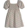 Celeste Smocked Dress, Flower Garden - Dresses - 1 - thumbnail