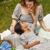 Women's Celine Smocked Dress, Flower Garden - Dresses - 2