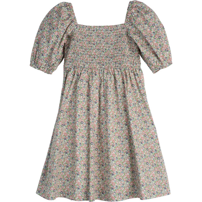 Celeste Smocked Dress, Flower Garden - Dresses - 3
