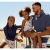 Men's Cyrus Terry Polo, Dusty Navy - Polo Shirts - 2