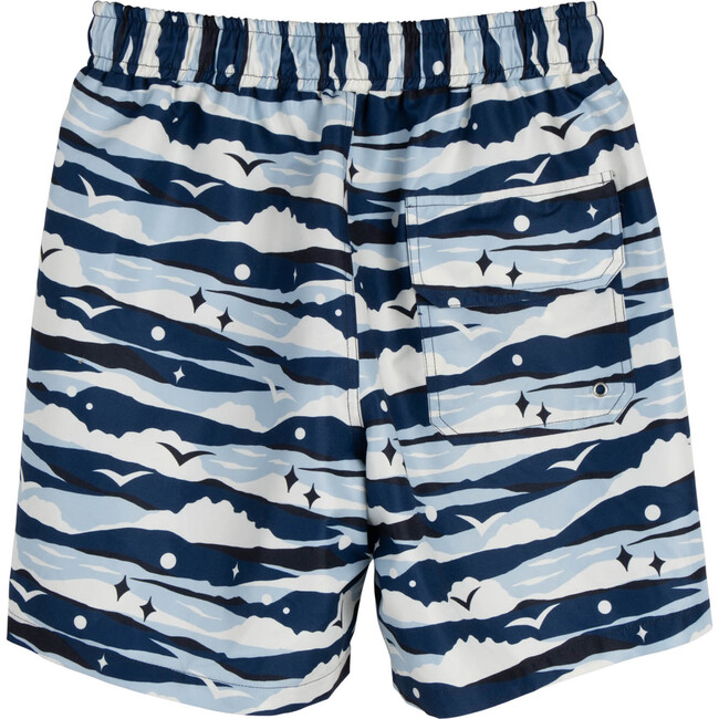 Men's Christopher Swim Trunk, Camo Seagulls - Swim Trunks - 3
