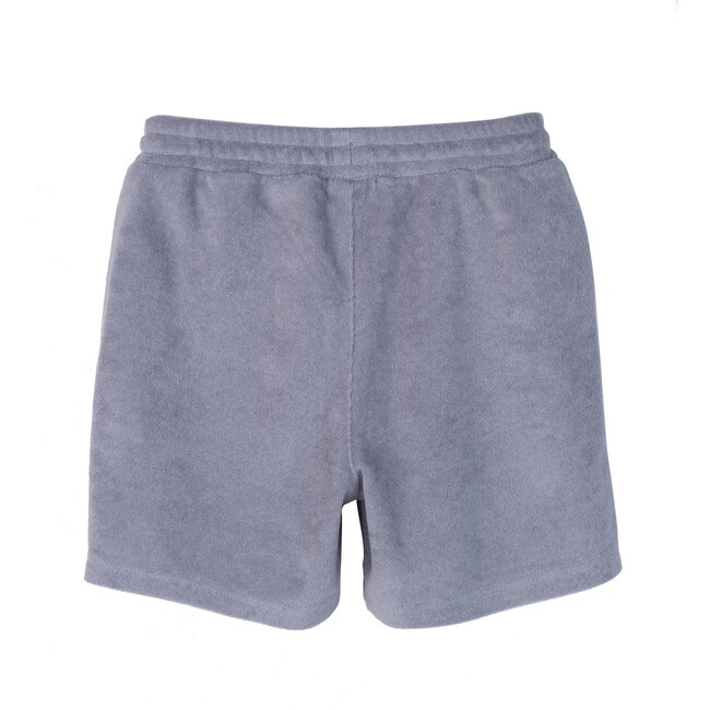 Leon Terry Jogger Short, Dusty Blue - Shorts - 3