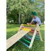 Little Climber with Ladder, Birch/Rainbow - Activity Gyms - 5