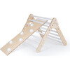 Little Climber with Rockwall, Bamboo/White - Activity Gyms - 1 - thumbnail