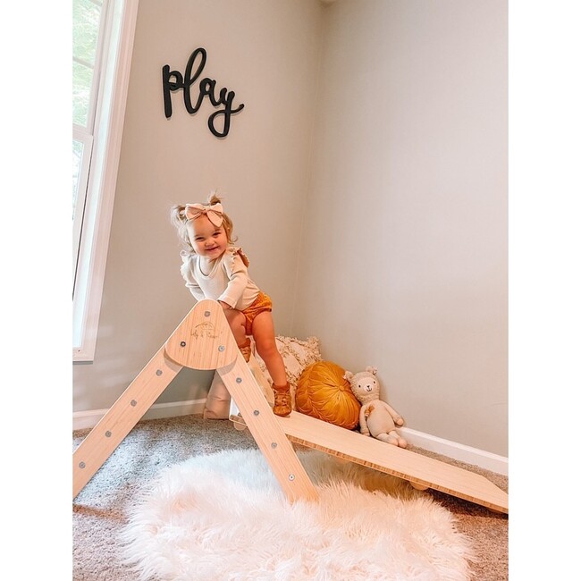 Little Climber with Ladder, Bamboo/Natural - Activity Gyms - 8