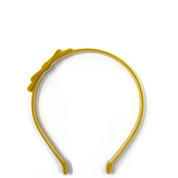 Velvet Headband, Mustard - LuluLuvs Hair Accessories | Maisonette