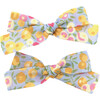 Skinny Ribbon Pigtail Bows, Liberty Berries - Bows - 1 - thumbnail