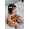 Skinny Ribbon Pigtail Bows, Liberty Berries - Bows - 3