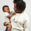 DISCONTINUED Pewter Balance Teething Necklace - Necklaces - 2