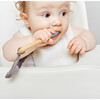 DISCONTINUED Pewter Feeding Set + Clip - Tabletop - 2