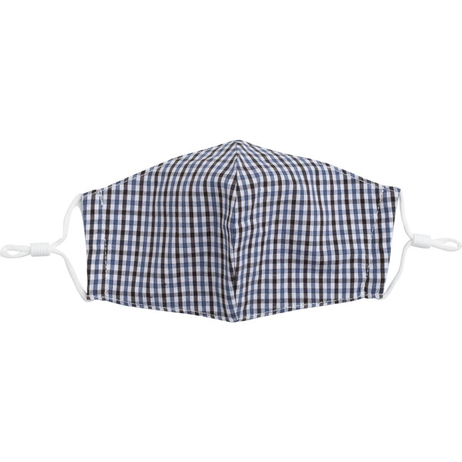 Mixed Multi Gingham Mask Bundle, Blue Multi - Face Masks - 2