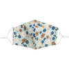 Kids Graphic Flower Mask Bundle, Blue Multi - Face Masks - 2