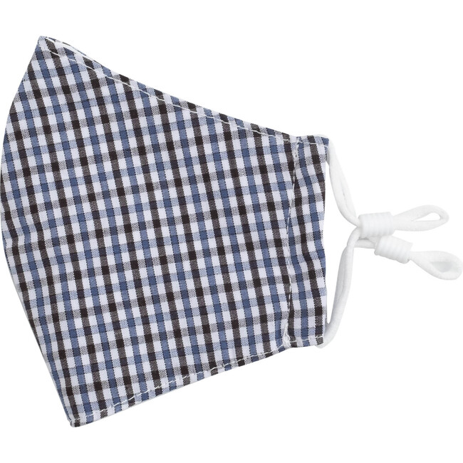 Mixed Multi Gingham Mask Bundle, Blue Multi - Face Masks - 3
