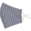 Mixed Multi Gingham Mask Bundle, Blue Multi - Face Masks - 3