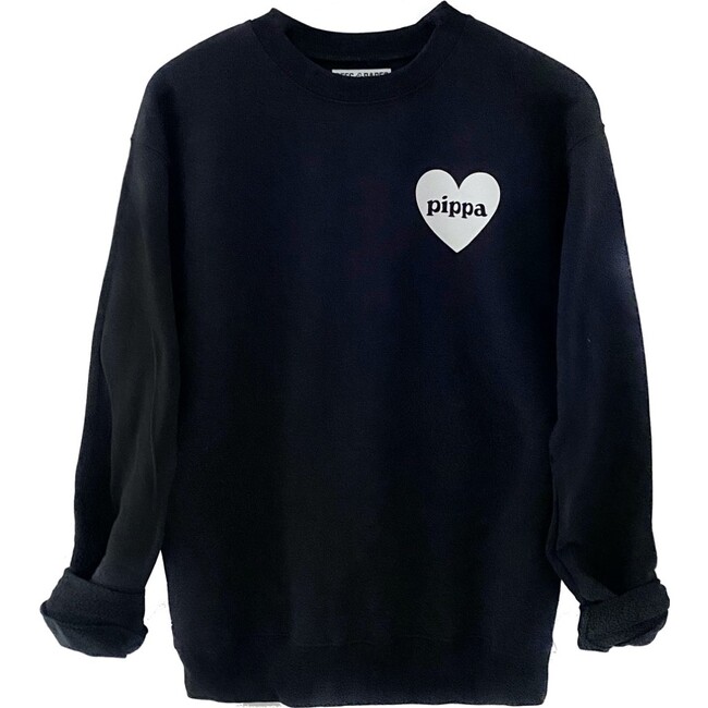 Adult Heart U Most Personalized Sweatshirt, Black