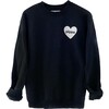 Adult Heart U Most Personalized Sweatshirt, Black - Sweatshirts - 1 - thumbnail