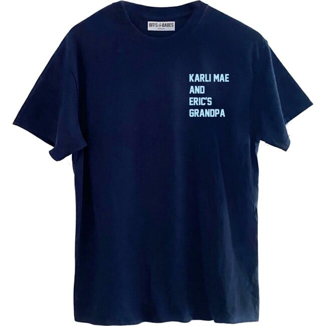 Men's Keep U Close Personalized T-Shirt, Navy - Shirts - 5