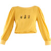 Women's Primavera Helen Shirt, Yellow - Blouses - 1 - thumbnail