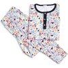 Martha's Vineyard Women's Jogger Pajama Set, Multi - Pajamas - 1 - thumbnail