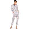 Martha's Vineyard Women's Jogger Pajama Set, Multi - Pajamas - 2