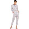Nantucket Women's Jogger Pajama Set, Blue - Pajamas - 2