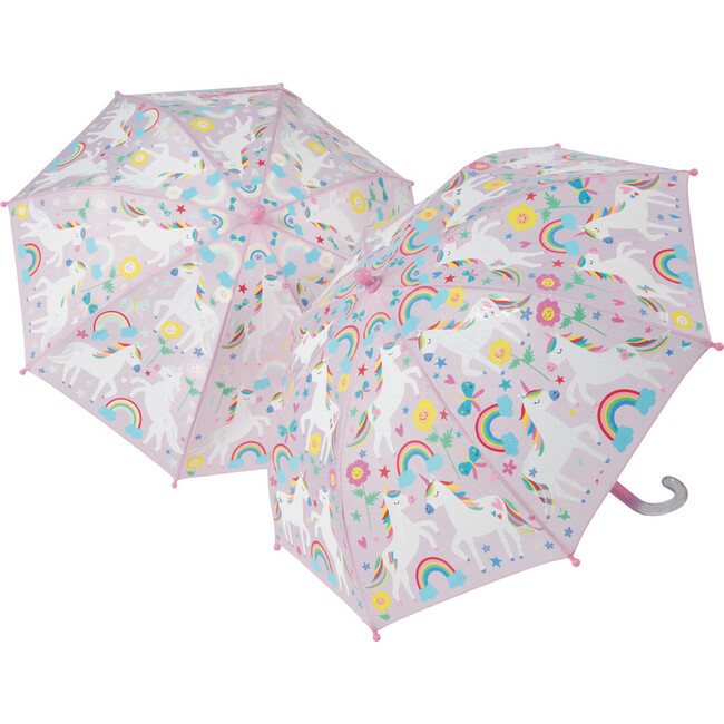 Rainbow Unicorn Umbrella - Umbrellas - 1