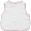 Apron Bib, Dusty Pink Gingham - Bibs - 1 - thumbnail