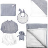 *Exclusive* Luxe Baby Gift Set, Harbour Island Stripe - Mixed Gift Set - 1 - thumbnail